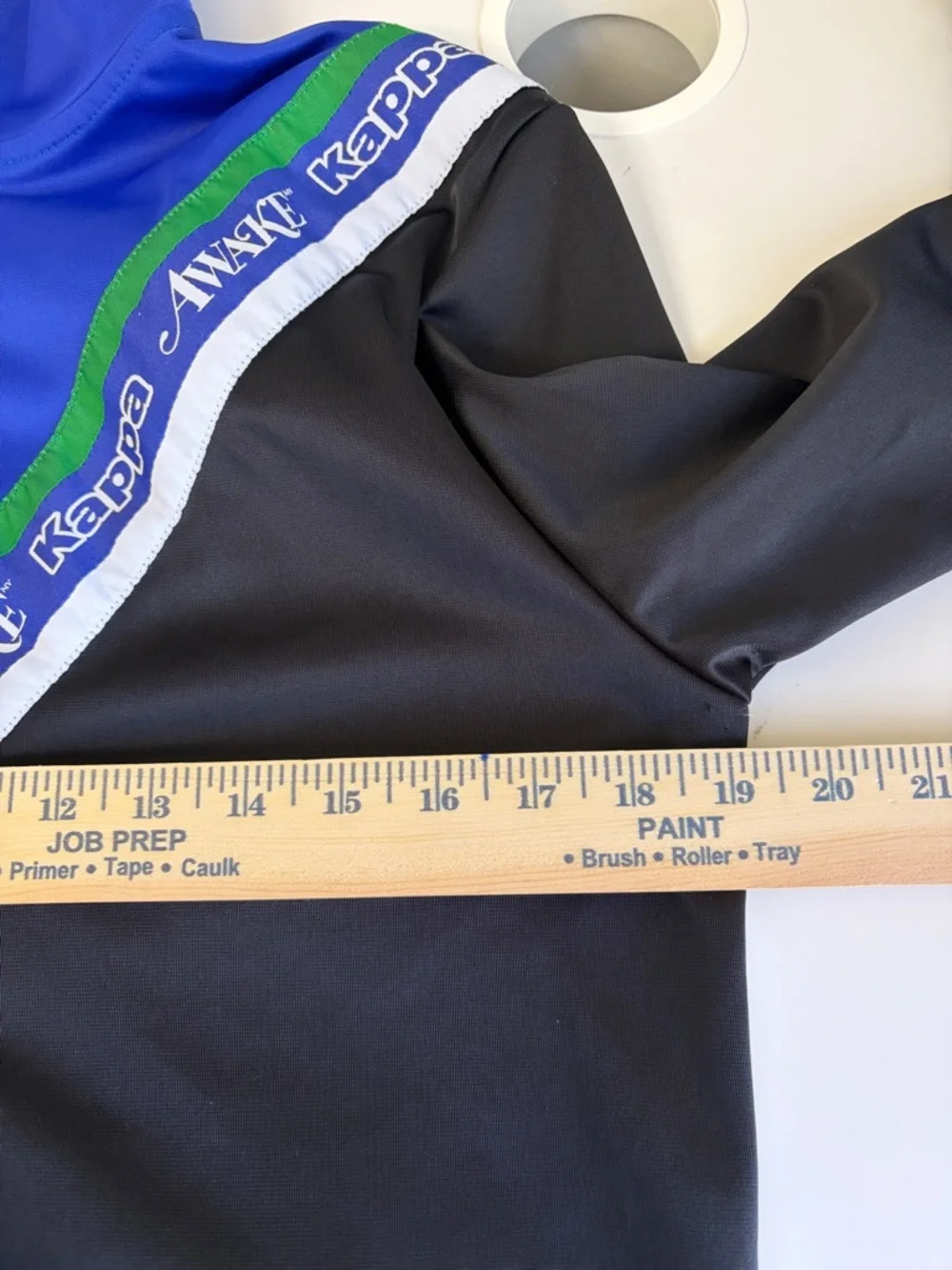 Kappa x Awake‎ NY Eldred Track Jacket Blue Black Size Medium